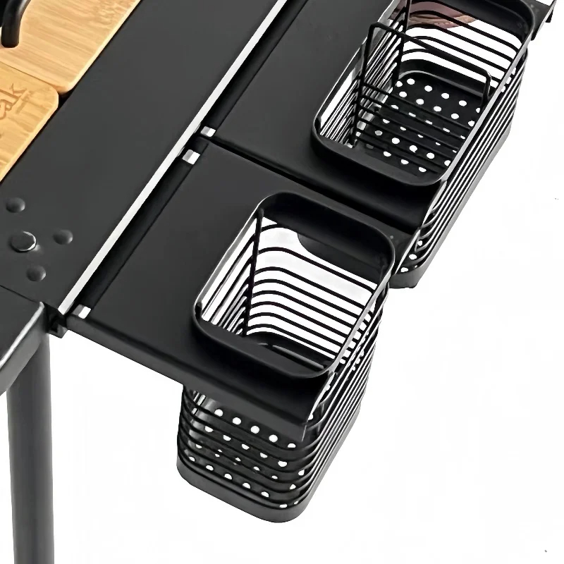 アウトドアキャンプ用箸バスケット、ユニットフレーム、サイドハ - Camping Cooking Table のレビューと価格