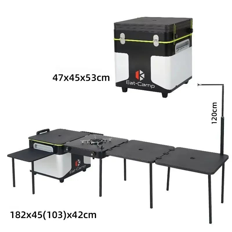 JWQ-007 高品質な屋外用ポータブルキャンプキッチンボッ - Quality Camping Cooking Set のレビューと価格