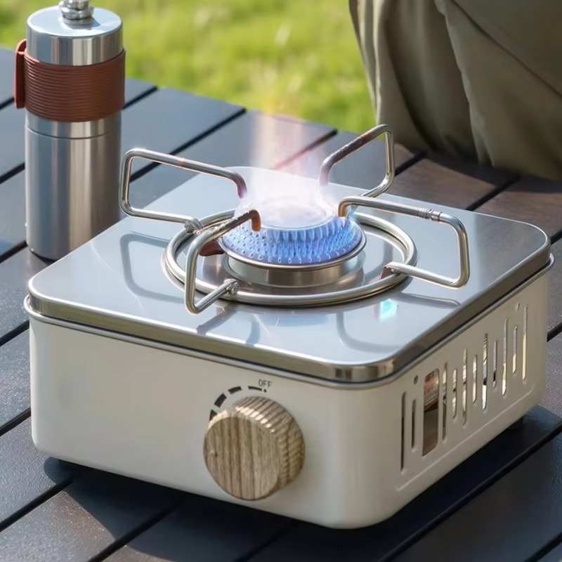 キャリングバッグ付きポータブルミニガスストーブ,2800W, - Camping Cooking Organizer のレビューと価格