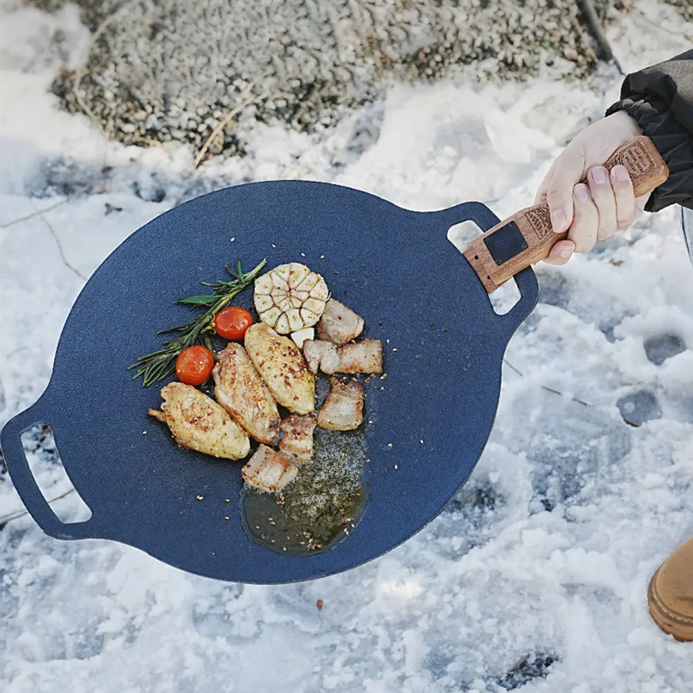 屋外用天然木製グリルパンハンドル、取り外し可能、耐熱性、火傷 - Camping Hiking Cooking のレビューと価格