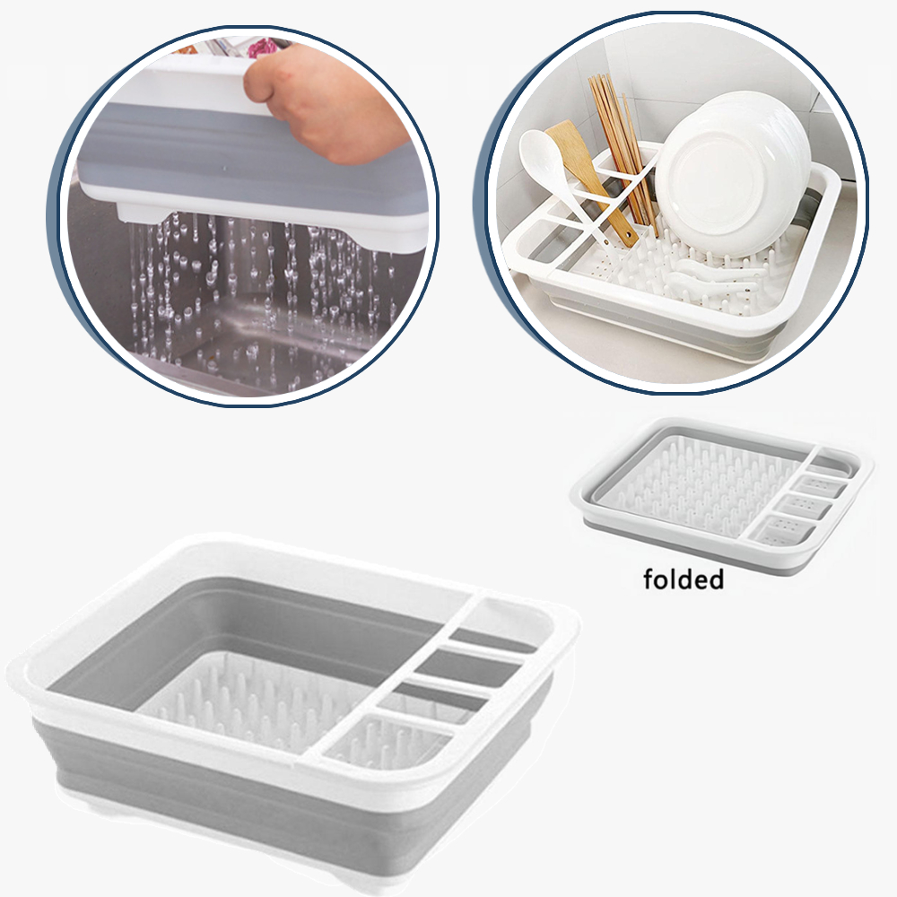 折りたたみ式食器乾燥ラック、食器整理棚、シンク乾燥ラック、ポ - Camping Cooking Organizer のレビューと価格