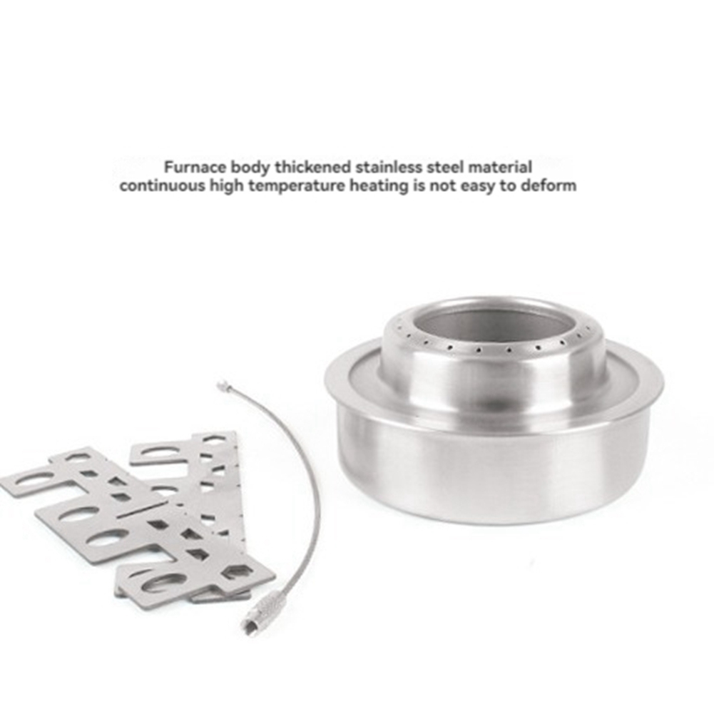 ポータブル ミニ アルコール ストーブ クロス ストーブ ス - Camping Hiking Cooking のレビューと価格