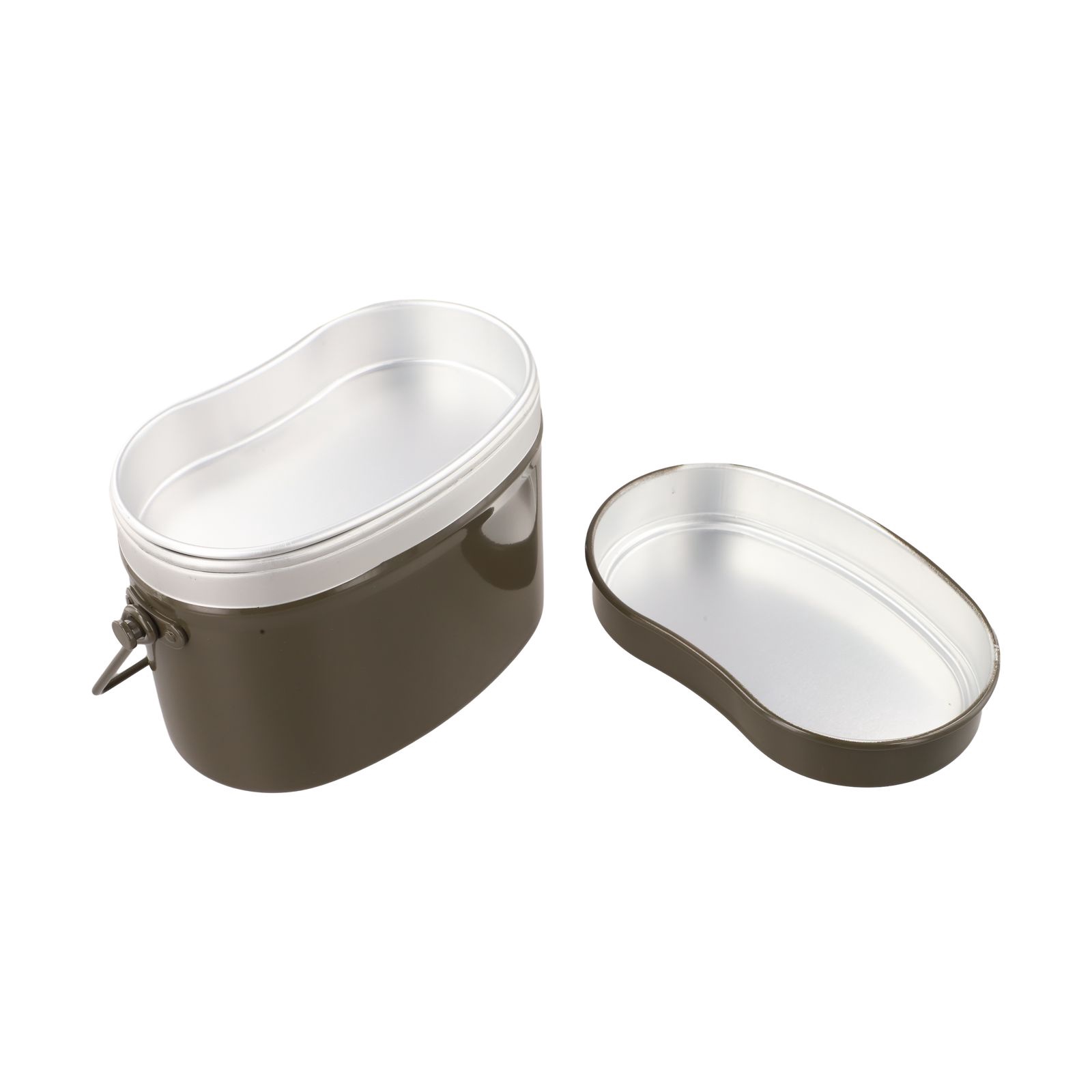 アルミニウム合金製の鍋が付属した、軽量で持ち運びやすいアウト - Camping Cooking Dining Set のレビューと価格